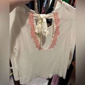 Color block sweater worn once